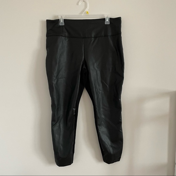 Reitmans Faux Leather Leggings Us 6 